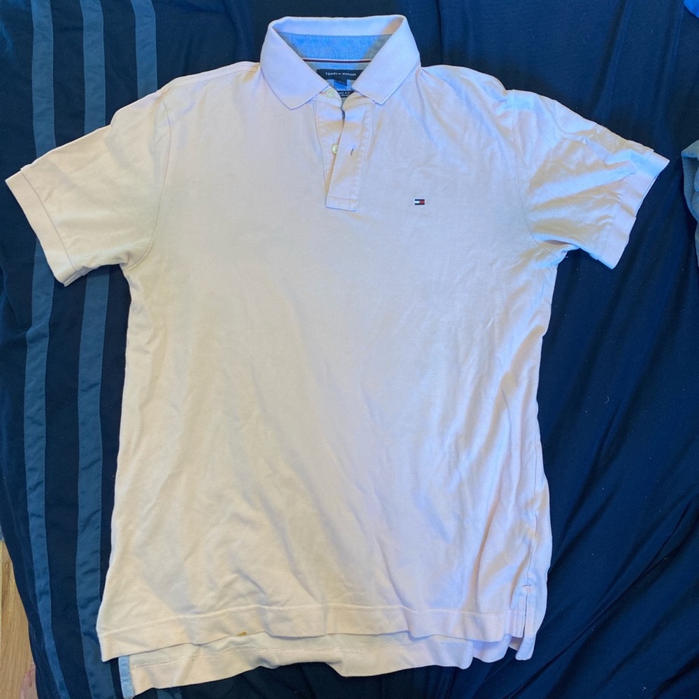 Pink Tommy Polo